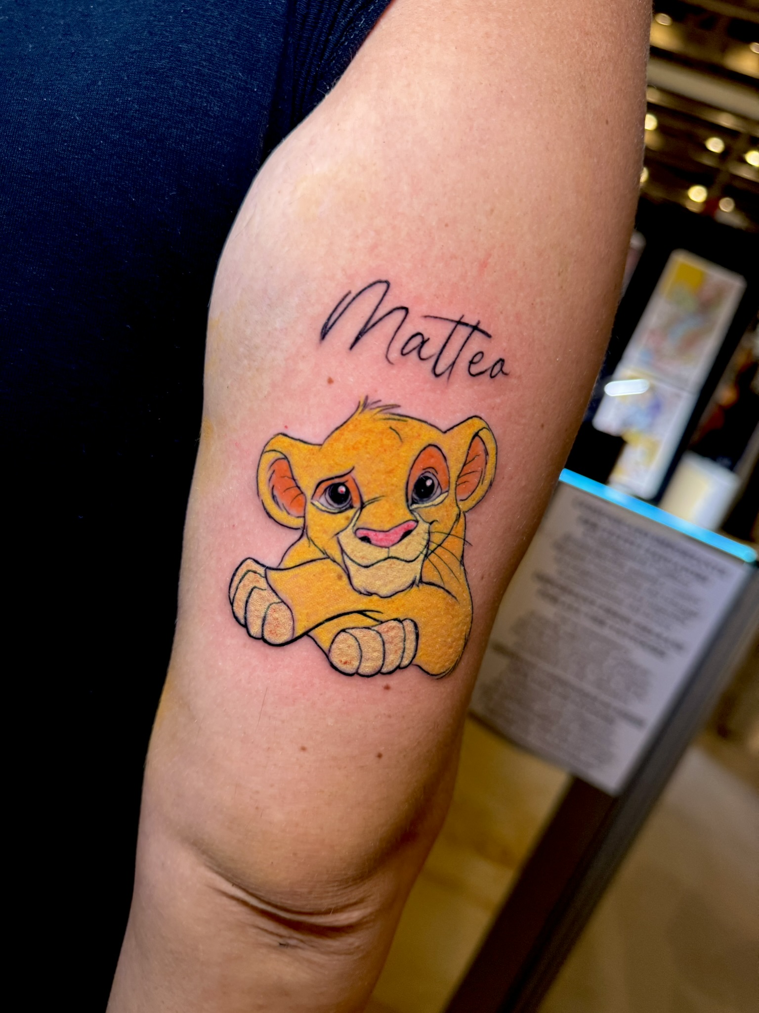 Colour realism — lavoro 5, Carlitos Junior Ink Roma
